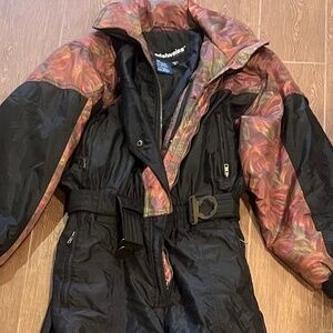 Edelweiss Ski Suit One Piece Snowsuit Vtg 1980s  Sz 12
